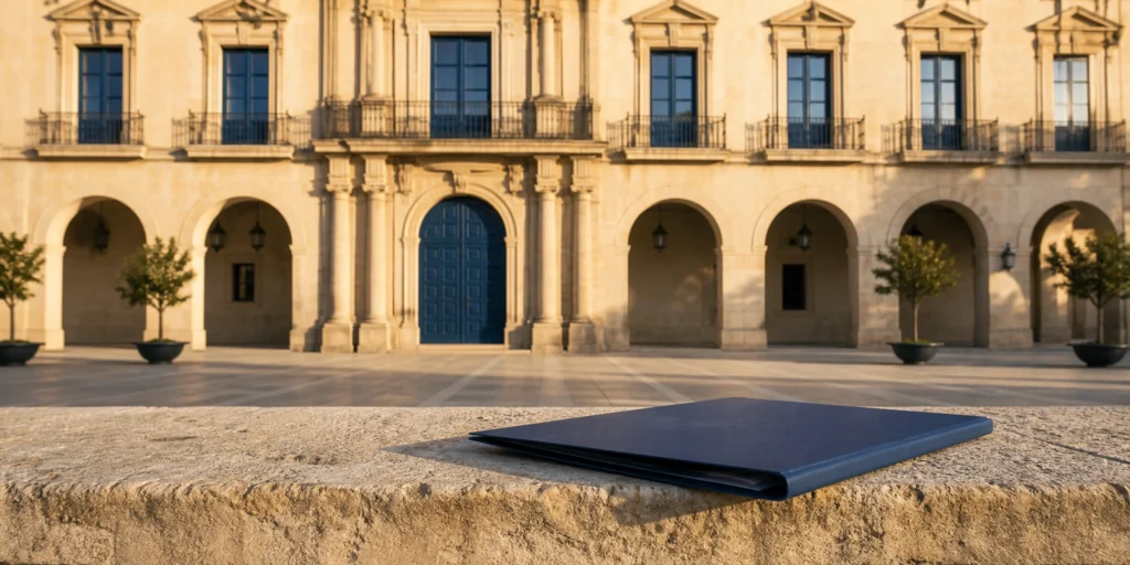 Resident preparing documents for empadronamiento in Spain