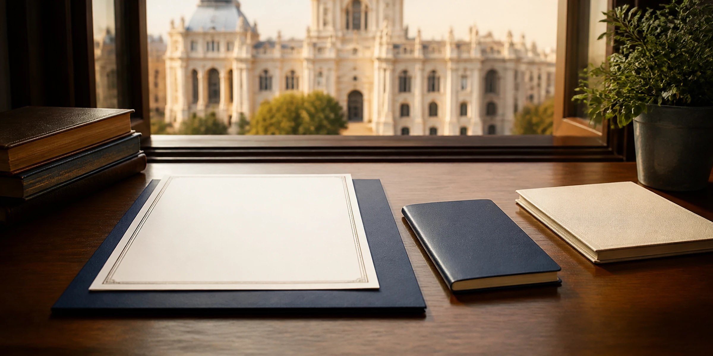 Applicant reviewing Spanish citizenship by residence documents