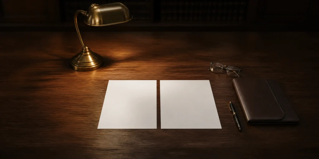 Foreign client signing a Spanish power of attorney before a notary